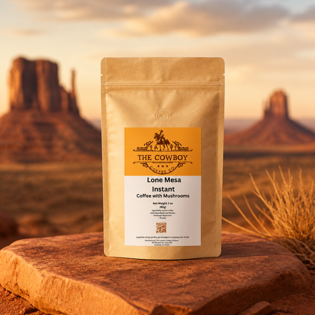 Lone Mesa Instant Coffee with Mushrooms