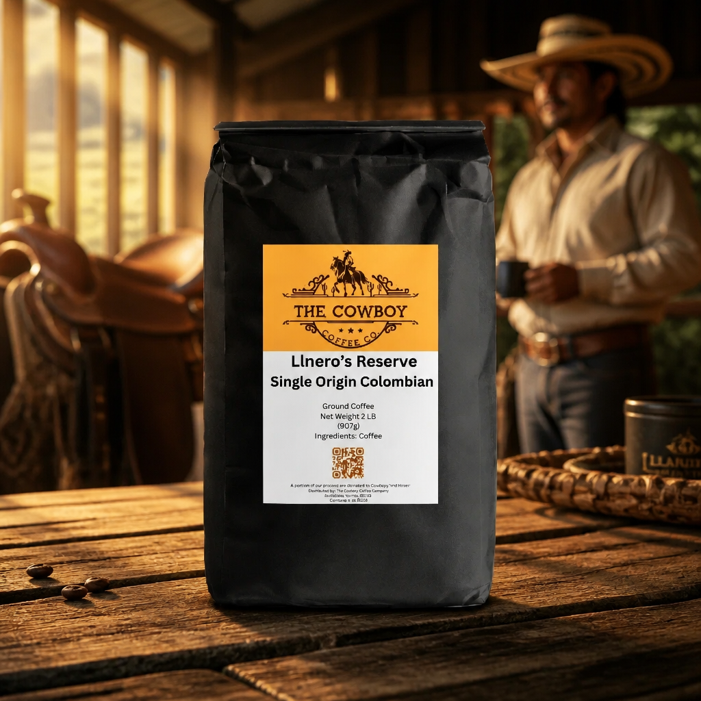 Llanero's Reserve Colombian Medium Roast Ground 2 LB