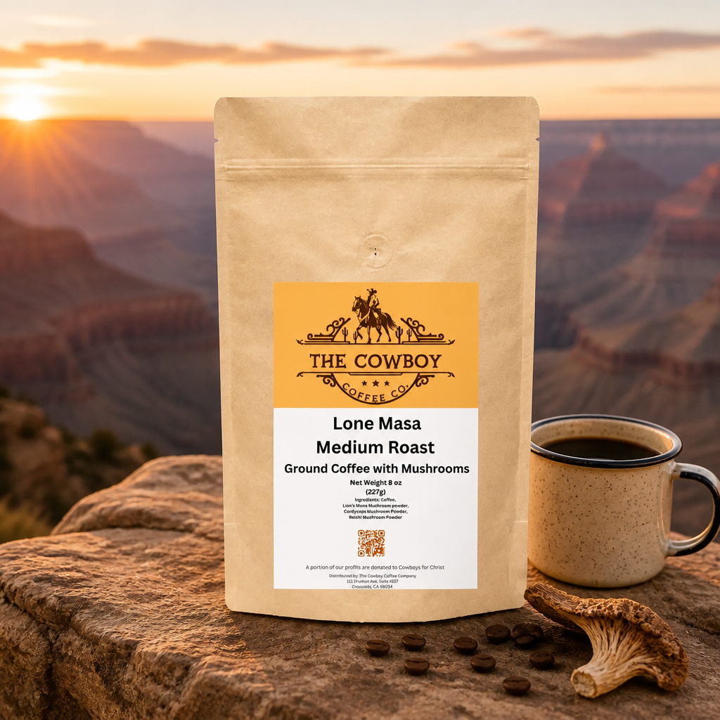 Lone Masa Coffee with Mushrooms Medium Roast