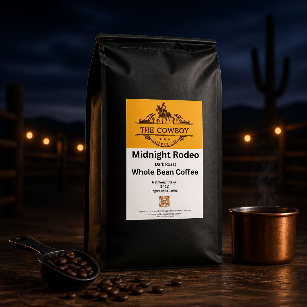 Midnight Rodeo. Whole Bean 12 oz