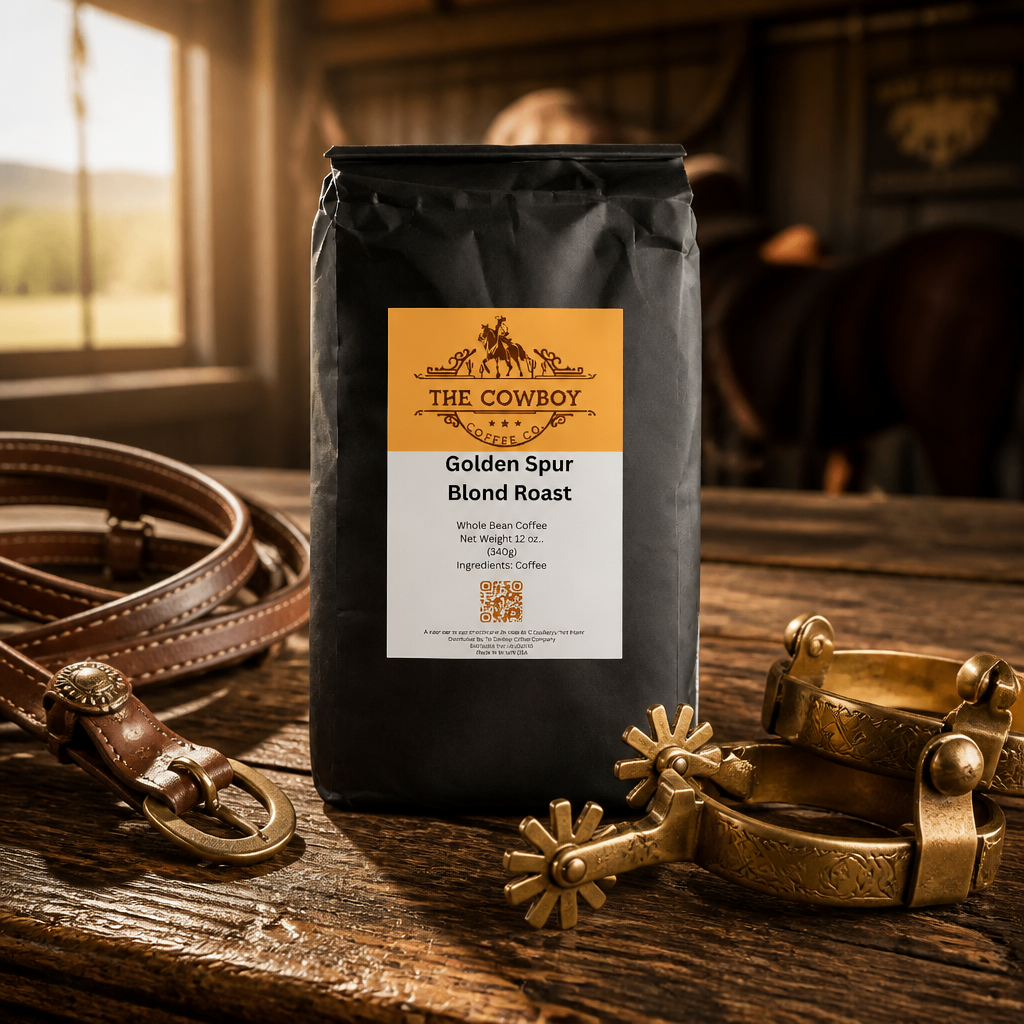 Golden Spur Blond Roast 12 oz. Whole Bean