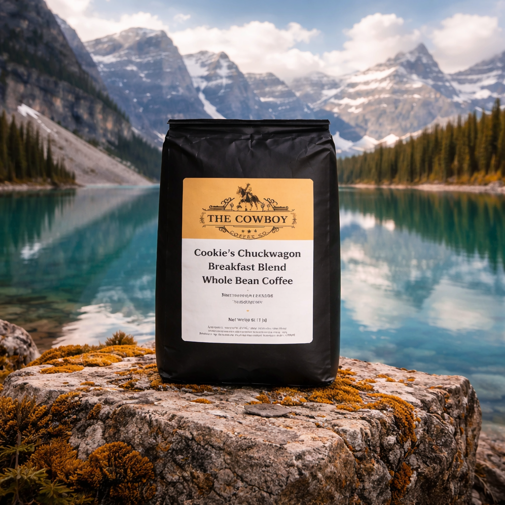 Cookie's Chuckwagon Breakfast Blend Whole Bean 2 LB