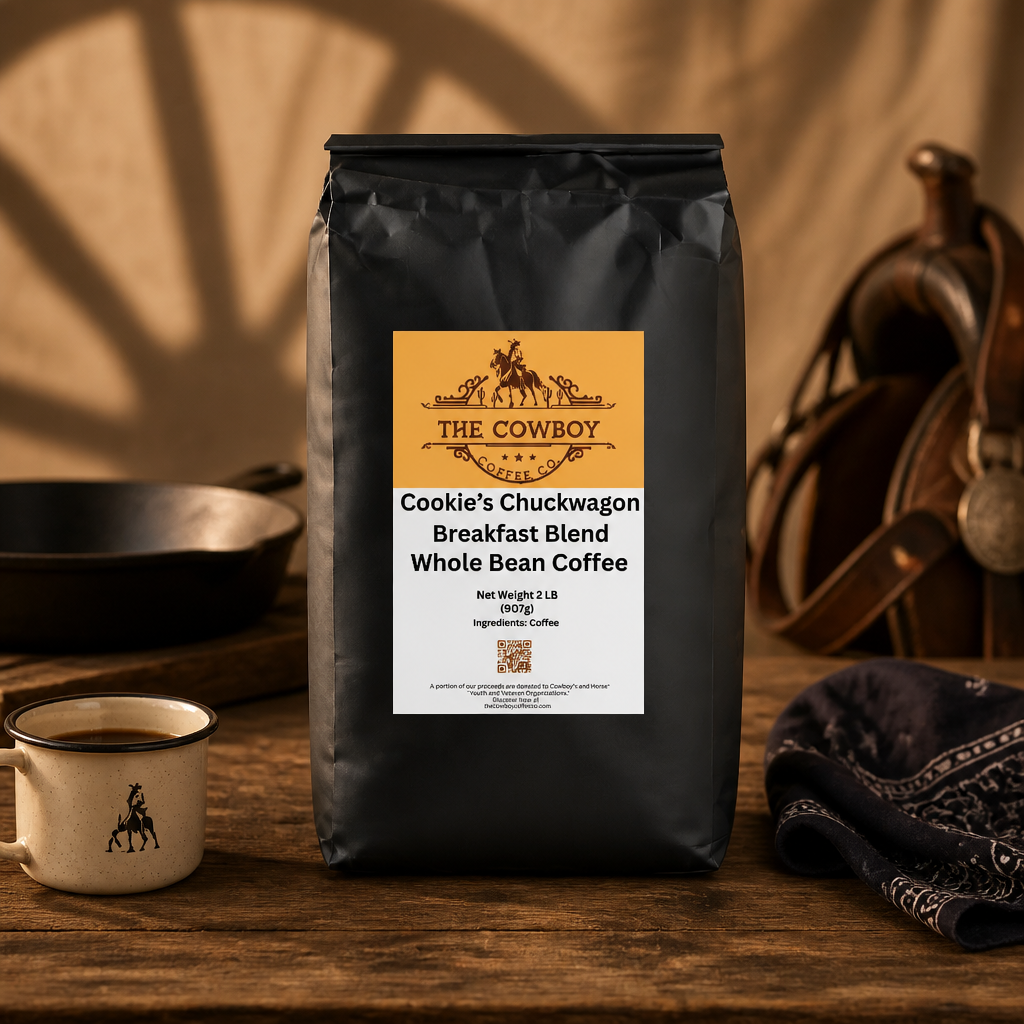 Cookie's Chuckwagon Breakfast Blend Whole Bean 2 LB
