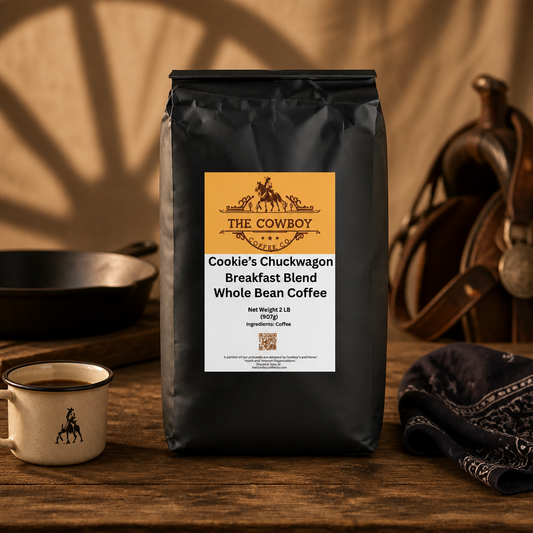 Cookie's Chuckwagon Breakfast Blend Whole Bean 2 LB
