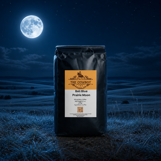 Bali Blue Prairie Moon Whole Bean 12 oz