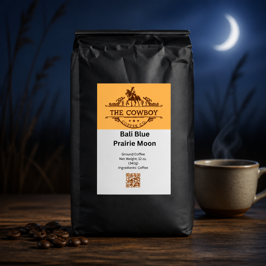 Bali Blue Prairie Moon Ground 12 oz