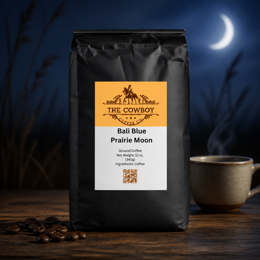 Bali Blue Prairie Moon Ground 12 oz